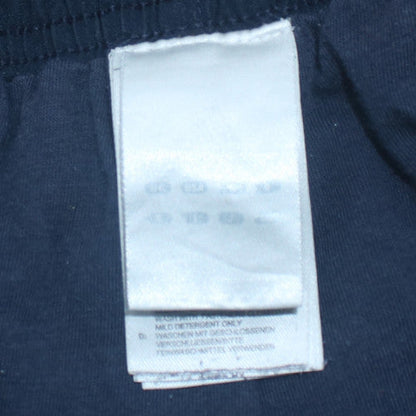 Adidas Women Blue Track Pants M Regular Fit Activewear Trousers