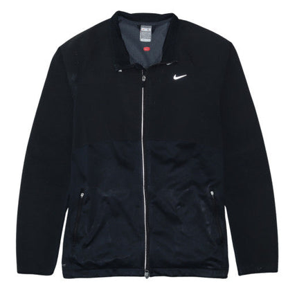Nike Men's Black XL Fit Storm Track Jacket Full Zip Activewear