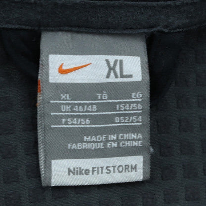 Nike Men's Black XL Fit Storm Track Jacket Full Zip Activewear