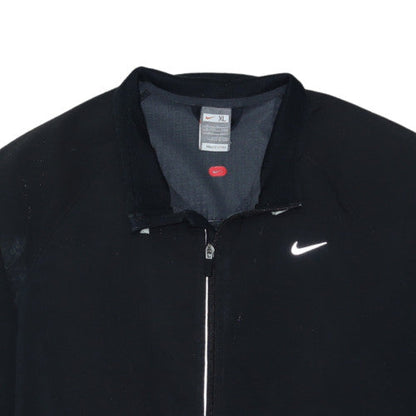 Nike Men's Black XL Fit Storm Track Jacket Full Zip Activewear
