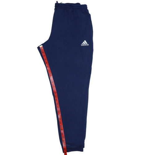 Adidas Men's Blue XL Jogger Sweatpants with Logo