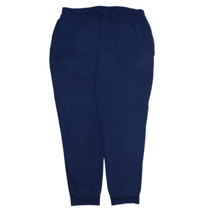 Adidas Men's Blue XL Jogger Sweatpants with Logo