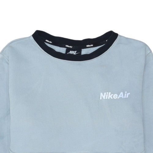 Nike Boys Grey Standard Fit Crew Neck Sweatshirt XL 158-170cm