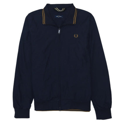 Fred Perry Men's Blue M Track Jacket Lightweight Casual Zip-Up