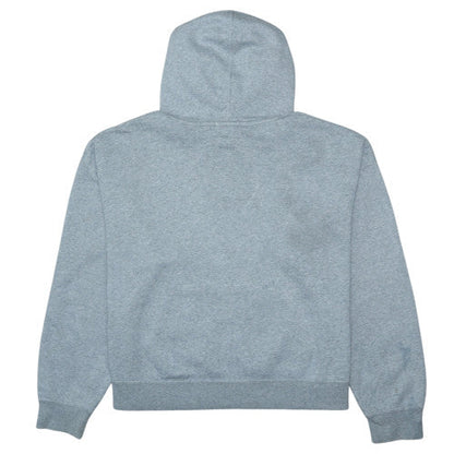 Jordan Women Grey Pullover Hoodie Small Loose Fit Cotton Blend