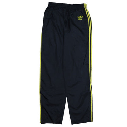 Adidas Men's Black Track Pants L Retro 80s Straight Leg Activewear