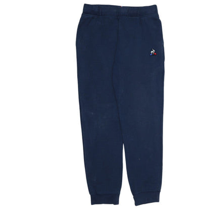 Le Coq Sportif Men's Navy Jogger Sweatpants M Elastic Waist Cotton Blend