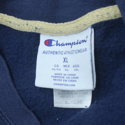 Champion Women's Navy Pittsburgh Graphic Crew Neck Sweatshirt XL