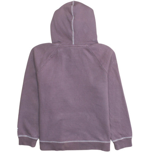 Fila Girls Purple Hooded Pullover Sweatshirt Size 12 Cotton Blend