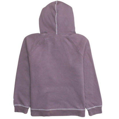 Fila Girls Purple Hooded Pullover Sweatshirt Size 12 Cotton Blend