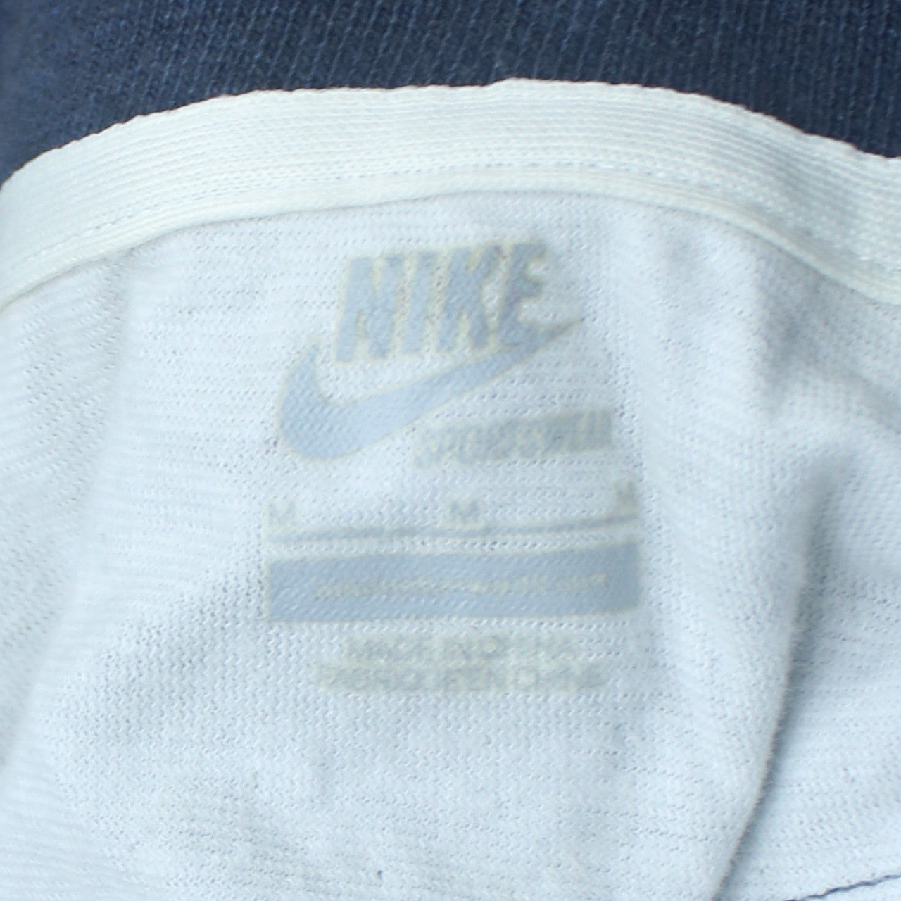 Nike Women's Blue Cotton Full Zip Track Jacket Size M