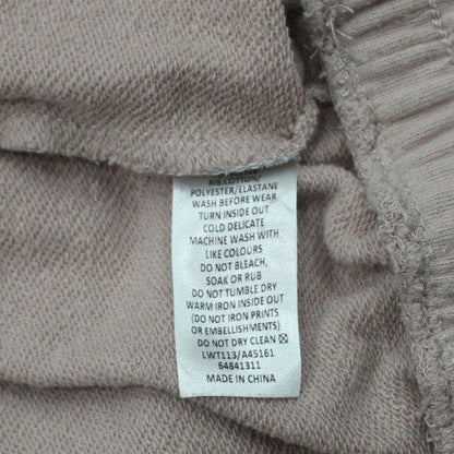 Lonsdale Women’s Beige & Black Crew Neck Pullover Sweatshirt Size 16