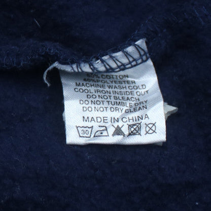 Dickies Men's Blue Pullover Hoodie Small Hooded Logo Sweatshirt