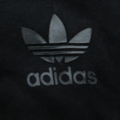 Adidas Womens Black Crew Neck Pullover Sweatshirt Size M