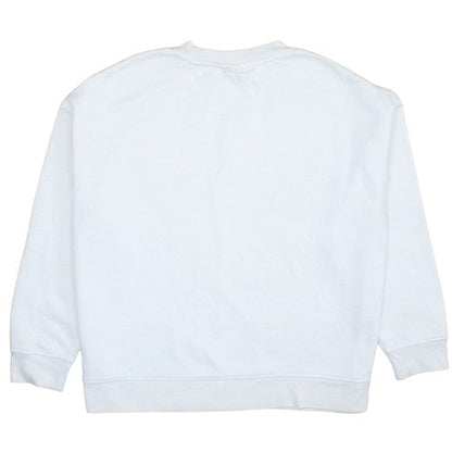 Disney Women White Mickey Mouse XL Sweatshirt Crew Neck Pullover