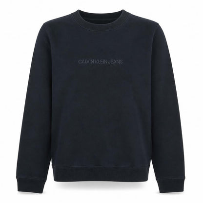 Calvin Klein Jeans Womens Black Cotton Sweatshirt Size S