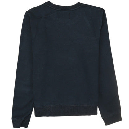 Calvin Klein Jeans Womens Black Cotton Sweatshirt Size S