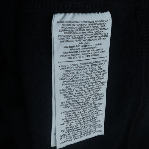 Nike Womens Black XL Pullover Hoodie Sweatshirt with Logo