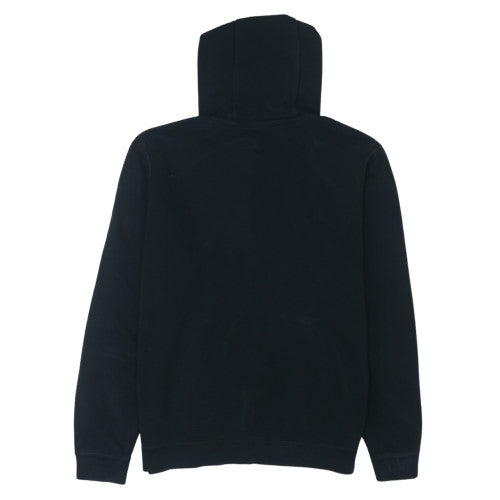 Nike Women's Black Pullover Hoodie L Cotton Blend Fleece Sweatshirt