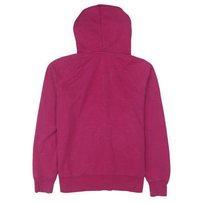 GAP Women Pink Full Zip Hoodie Large Cotton Blend Casual