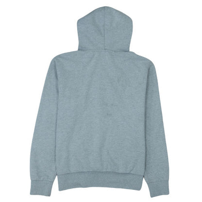 Superdry Mens Grey Pullover Hoodie 2XL Logo Fleece Sweatshirt