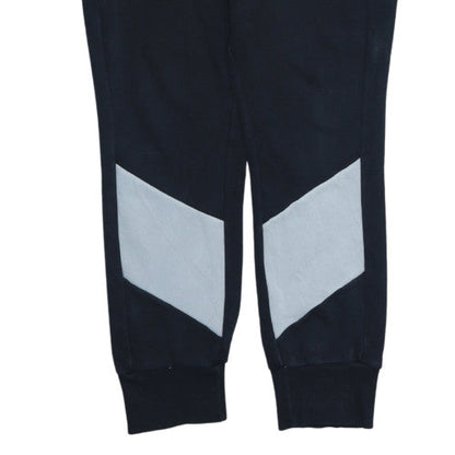 Puma Men's Black Jogger Trousers Size M Tapered Fit