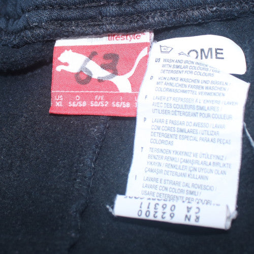 Puma Men’s Black Fleece Sweatpants XL Regular Fit Casual Sports