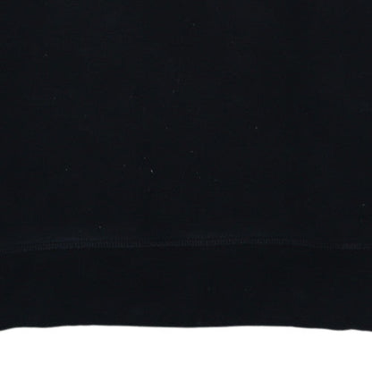 GAP Girls Black Logo Pullover Sweatshirt Size 14 Years Crew Neck Fleece