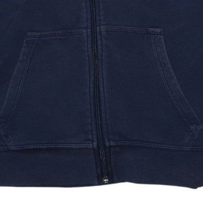 Nike Boys Blue Full Zip Hoodie XL 15-16 Years Fleece Sportswear