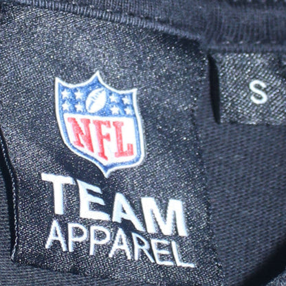 NFL Team Apparel Women’s Black Raiders Sweatshirt Size S Cotton Pullover