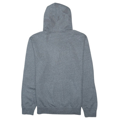 Champion Men's Grey Pullover Hoodie M Regular Fit Logo Fleece