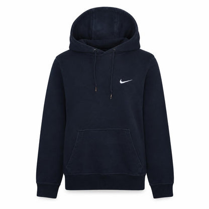 Nike Women Navy Blue Pullover Hoodie Size S Lined Fleece