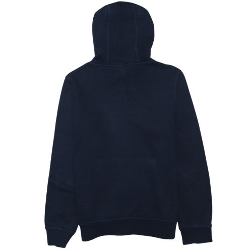 Nike Women Navy Blue Pullover Hoodie Size S Lined Fleece