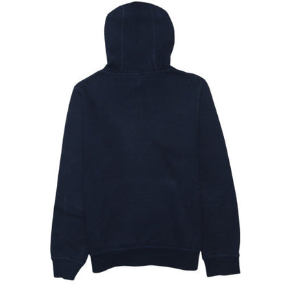 Nike Women Navy Blue Pullover Hoodie Size S Lined Fleece