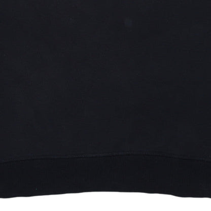 Adidas Mens Black Pullover Sweatshirt M Crew Neck Logo Sportswear