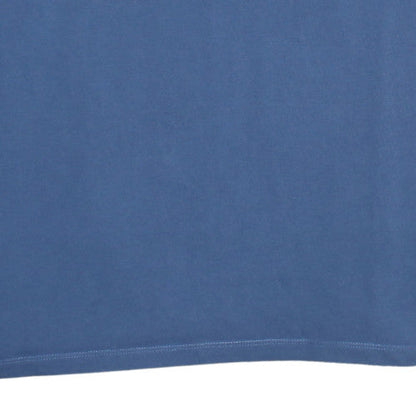 James Pringle Men's Blue Long Sleeve Cotton Polo Shirt Size L
