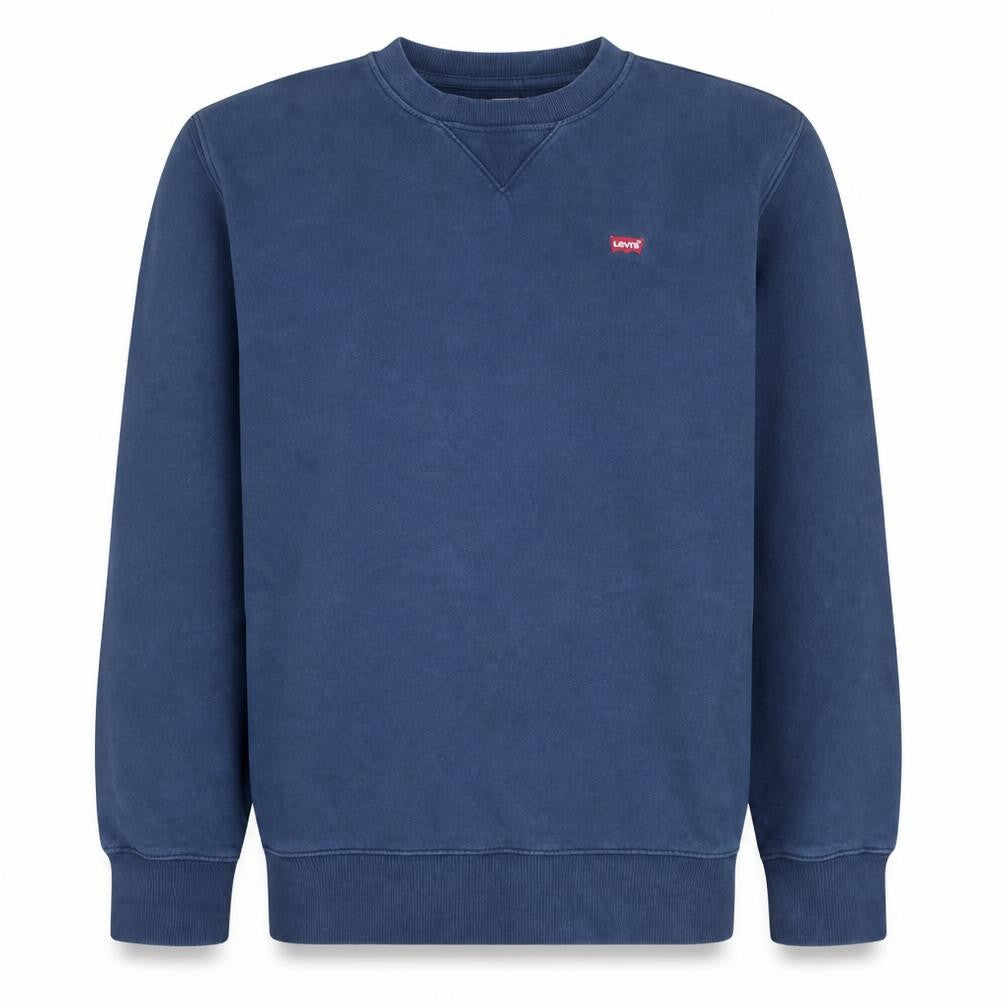 Levi's Men's Blue Classic Crew Neck Pullover Sweatshirt Size M