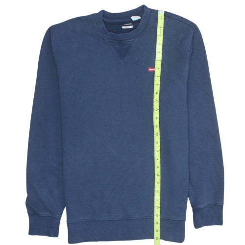 Levi's Men's Blue Classic Crew Neck Pullover Sweatshirt Size M