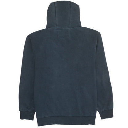 Quiksilver Mens Black XL Pullover Hoodie with Logo and Pocket