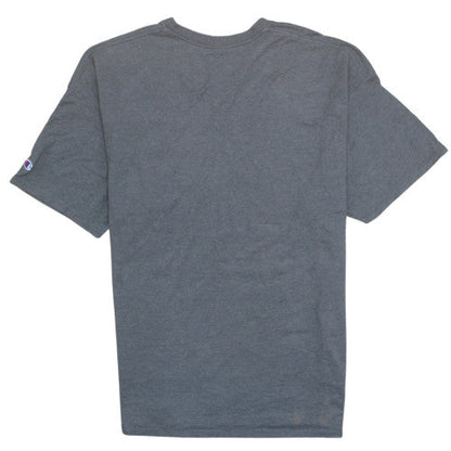 Champion Men's Grey 2XL V-Neck Short Sleeve T-Shirt