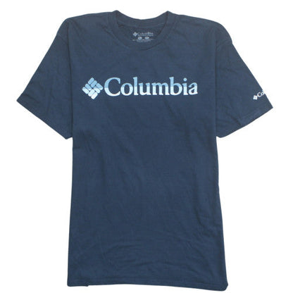 Columbia Men's Blue XL Lightweight Cotton Crew Neck T-Shirt