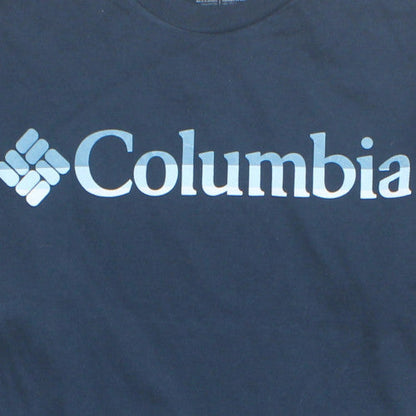 Columbia Men's Blue XL Lightweight Cotton Crew Neck T-Shirt