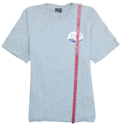 Nautica Men's Grey XL Sailing Graphic Cotton T-Shirt