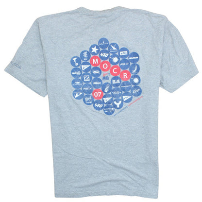 Nautica Men's Grey XL Sailing Graphic Cotton T-Shirt