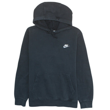 Nike Men's Black Pullover Hoodie L Fleece Regular Fit Sportswear