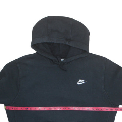 Nike Men's Black Pullover Hoodie L Fleece Regular Fit Sportswear
