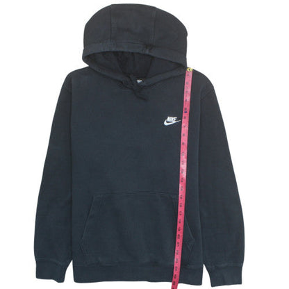 Nike Men's Black Pullover Hoodie L Fleece Regular Fit Sportswear