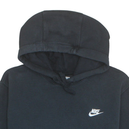 Nike Men's Black Pullover Hoodie L Fleece Regular Fit Sportswear