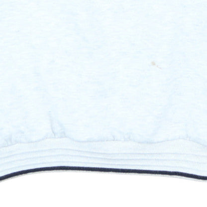 Puma King Women's Grey Pullover Sweatshirt M Embroidered Logo