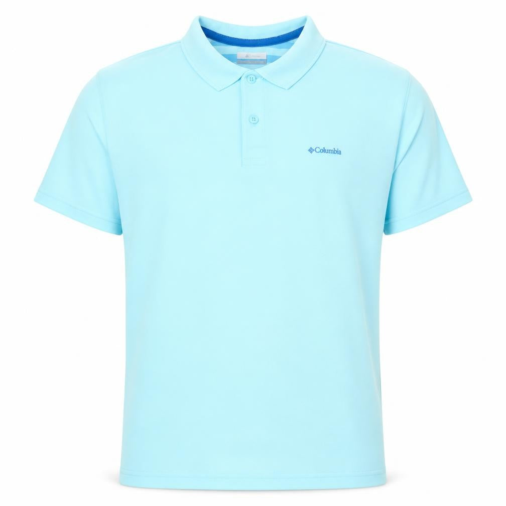 Columbia Men's Blue 2XL Performance Fishing Polo Shirt
